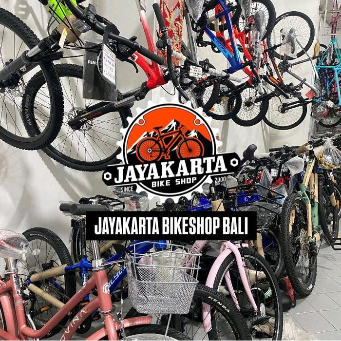 MURAH 20 Polygon Relic Sepeda dengan Frame Alloy Tourney 7 Speed dan Rem Cakram Mekanis