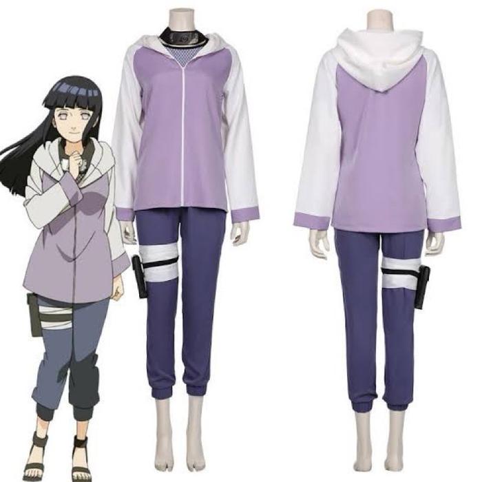 Shipupuden Hinata Hyuga cosplay costum Dewasa
