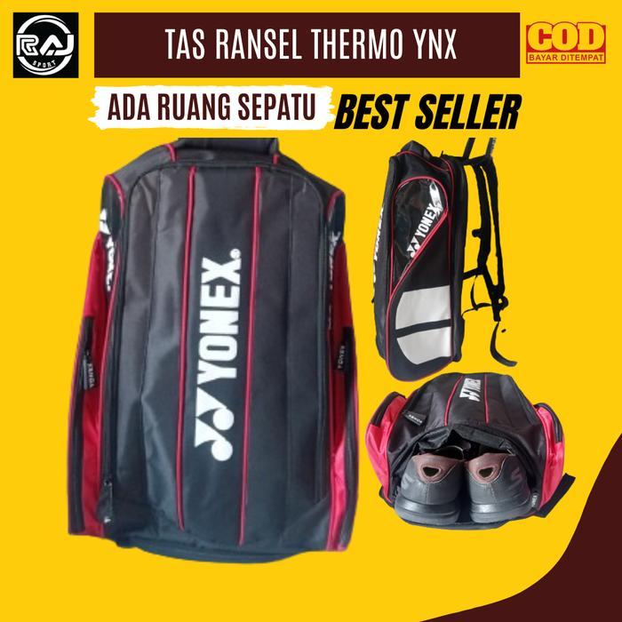 Yonex - Tas Raket Badminton Ransel Thermo Yy Bulutangkis Terbaru