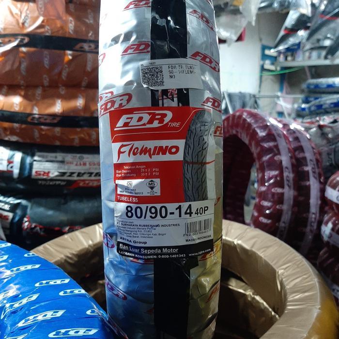 BAN FDR FLEMINO 80/90-14 TUBELESS