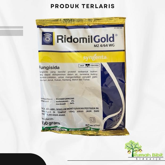 lumercok99 Fungisida Ridomil Gold MZ 4/64WG 250 gr Asli 100% ORIGINAL PRODUCT Obat Pembasmi Jamur