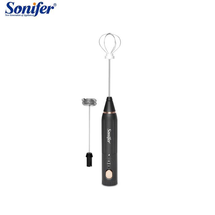 Cosmos - Sonifer Milk Frother Spiral / Spring Mixer Portable 2 Mata Pengaduk Susu Kopi Foamer