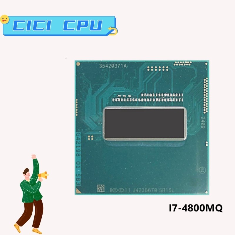 . Core I7-4800Mq I7 4800Mq Sr15L 2.7 Ghz Quad-Core Eight-Thread Cpu -