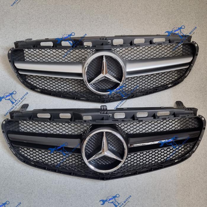 Grill AMG Type Mercedes Benz W212 Facelift 2013-2016 Grille Mercy W212
