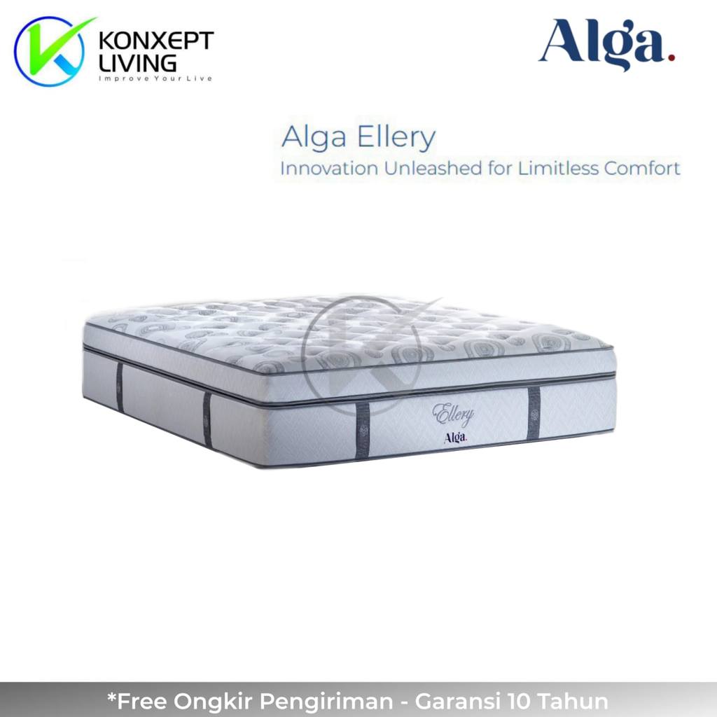 Alga Springbed Ellery Pocket Spring On Mini Pocket Spring Latex layer Ukuran 160x200 (Mattress Only 