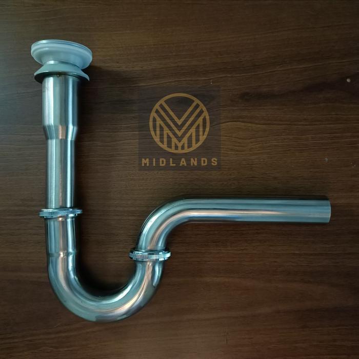 Sifon Angsa Stainless/Siphon Wastafel/Sifon Stainless Wastafel