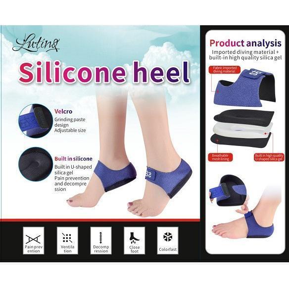 Exclusive Sale Tb10 Bantalan Pelindung Tumit Kaki Anti Sol Insole Alas Sepatu Sandal Shoes Pasti Ori