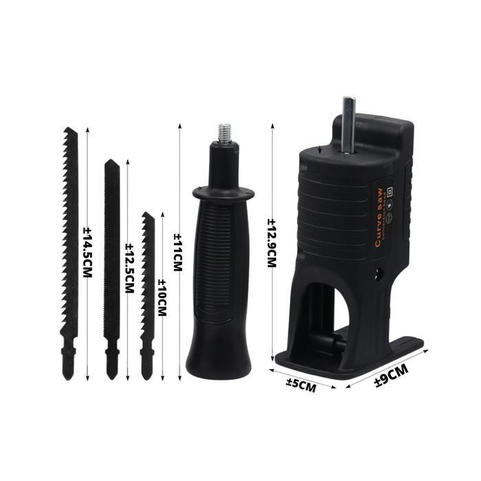 ADAPTOR RECIPROCATING JIGSAW GERGAJI ELEKTRIK PEMOTONG KAYU ANTI KARAT