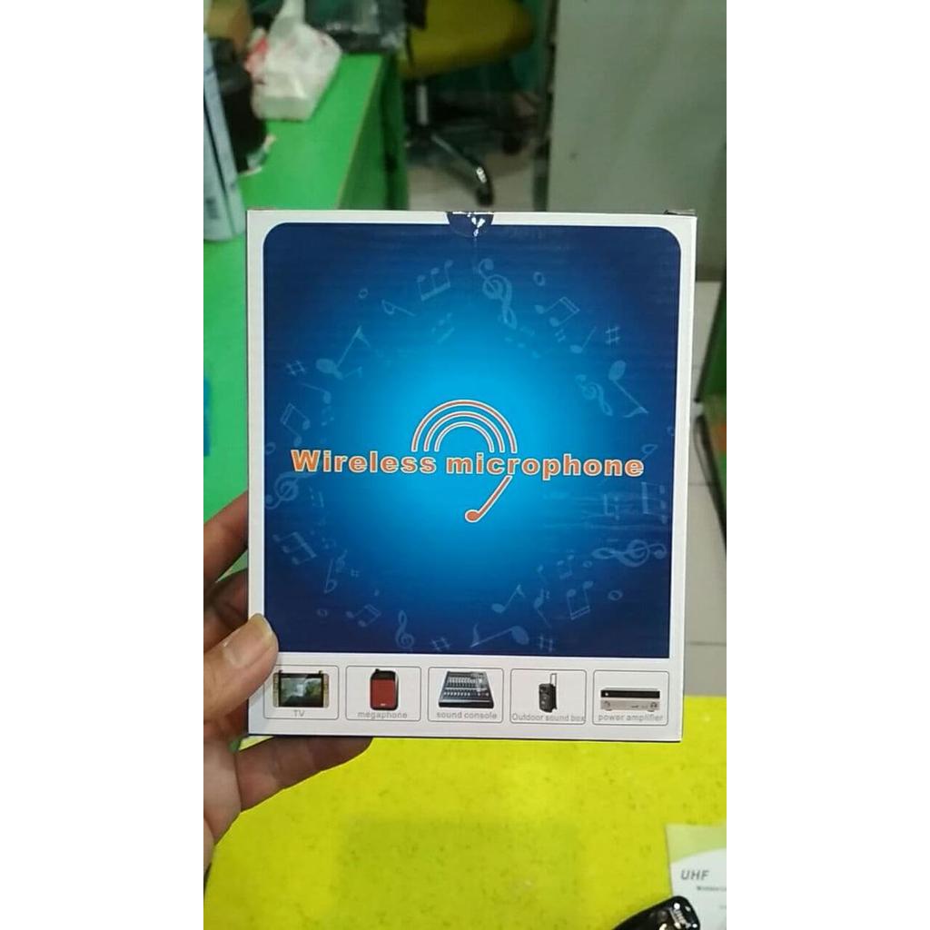 MURAH Microphone Mic Clip On Wireless VLOG Smartphone HP Podcast Zoom