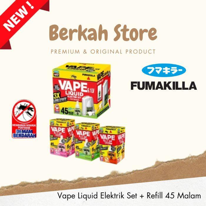 Obat nyamuk elektrik obat nyamuk VAPE LIQUID ELEKTRIK 45 malam
