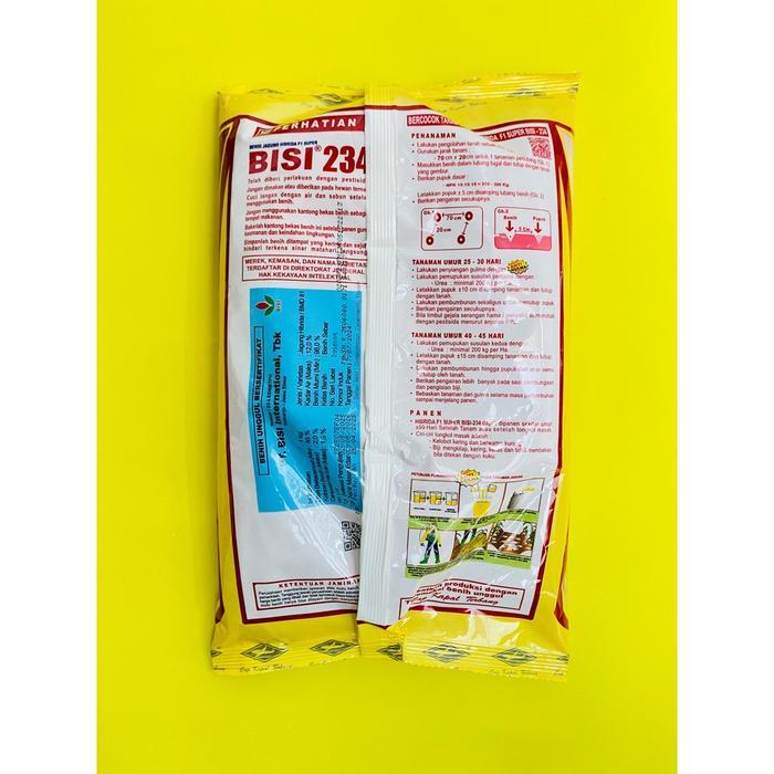 Terangbenderangshop Benih Jagung Tahan Rebah Akar Bisi 234 Maskot Isi 1Kg Dari Pt Bisi Internasional