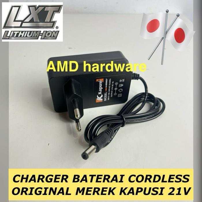 ADAPTER CHARGER MESIN BOR CORDLESS CASAN BATERAI 12V 21V 36V 48V Kapusi Japan JLD adaptor