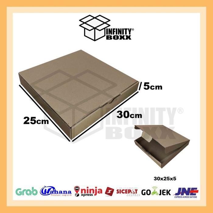 kardus box kotak karton diecut uk 30x25x5