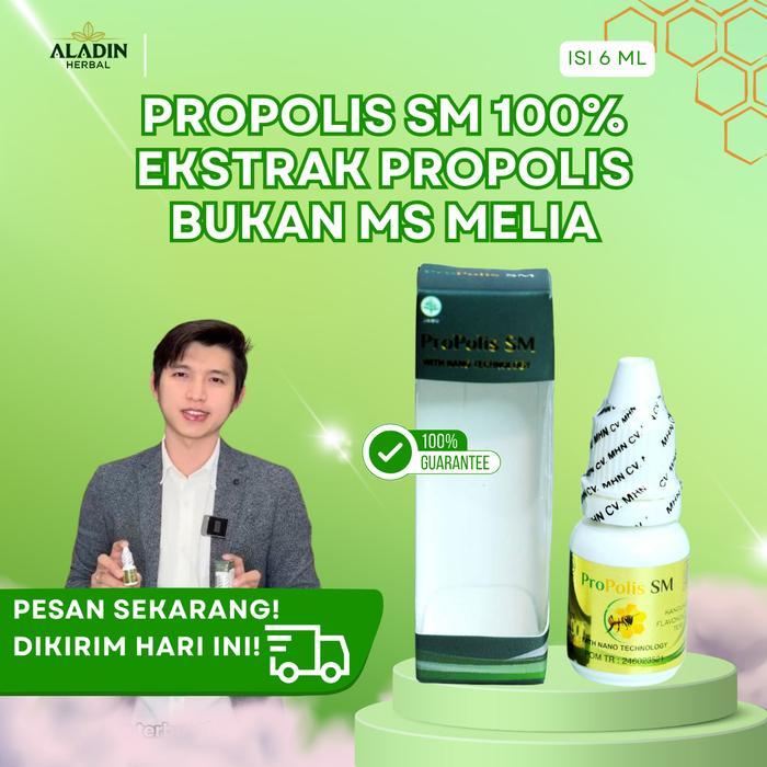 PROPOLIS SM Brazilian 100% Asli Dari Bahan Berkhasiat Membantu Meringankan Berbagai Penyakit