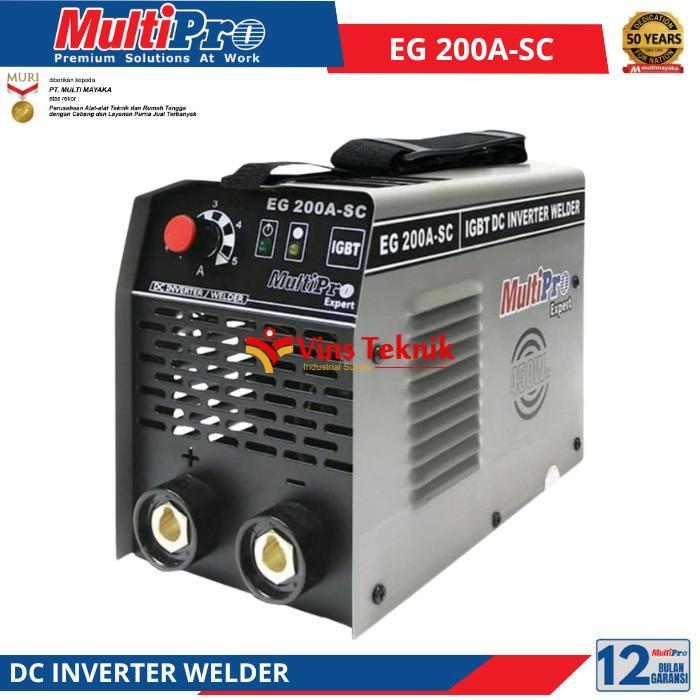 Mesin Las Listik Inverter Multipro EG 200 A Las Inverter EG200A