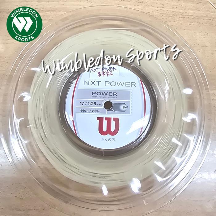 Senar Tenis Wilson Nxt Power Original / Wilson Nxt Power Tennis String
