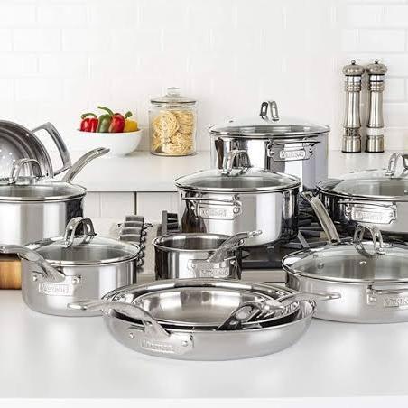 Satu Set Alat Masak Stainless