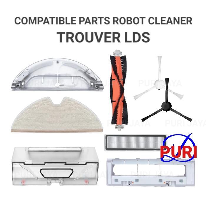 Parts Robot Trouver Lds Filter Rls3 Mop Cover Roller Brush Water Tank