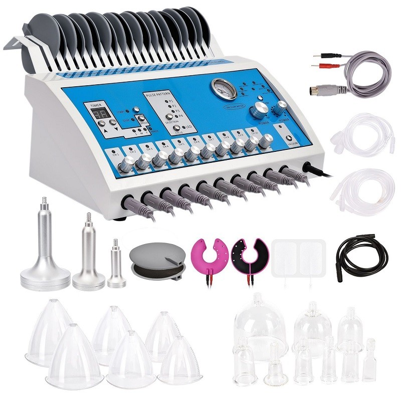 Vacuum Massage Therapy Machine Enlargement Pump Lifting Breast Enhancer Massager Cup and Body