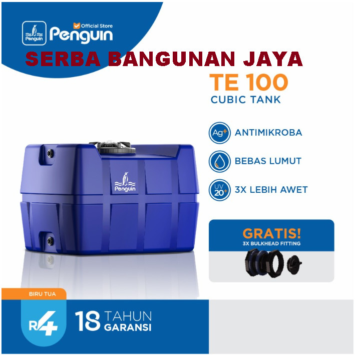 PENGUIN TE 100 ( 1000 Liter ) TOREN TANGKI AIR