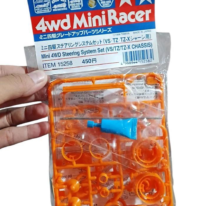 TAMIYA 15258 MINI 4WD STEERING SYSTEM SET [ VS/TZ/TZ-X CHASSIS ]