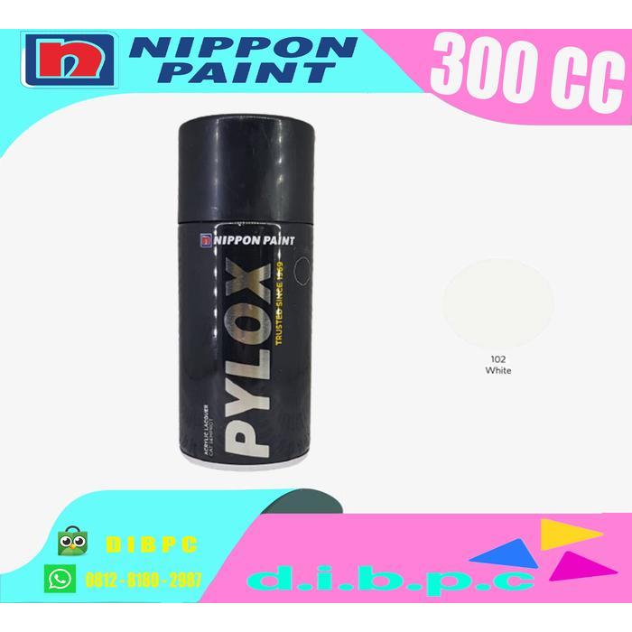 300cc 102 White Pylox Cat Semprot NIPPON PAINT