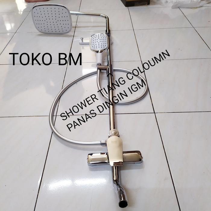 shower tiang coloumn panas dingin kuningan IGM/Shower panas dingin IGM panas dingin kuningan