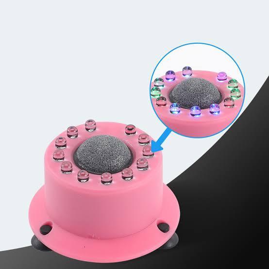 Lampu Batu Aerator Gelembung Udara Colorful Light Bubble Aquarium