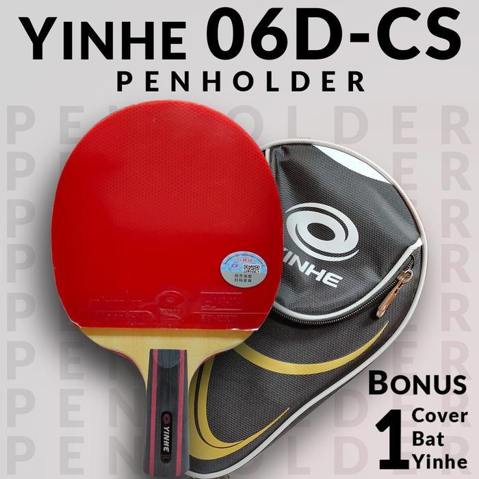 Kayu Bat Tenis Meja Pingpong Bet Yinhe 06B Penholder Premade Blade