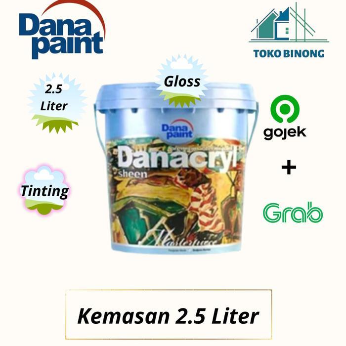 Cat Tembok Tinting Dana Paint Danacryl Sheen Interior 2.5 Liter