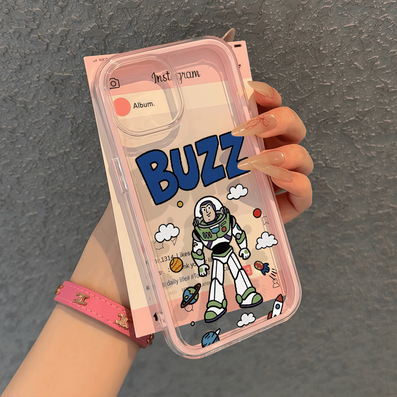 Anti Slip Retro Buzz Lightyear Case Hp Realme Note 80 70 C85 Pro 60X C75X Case