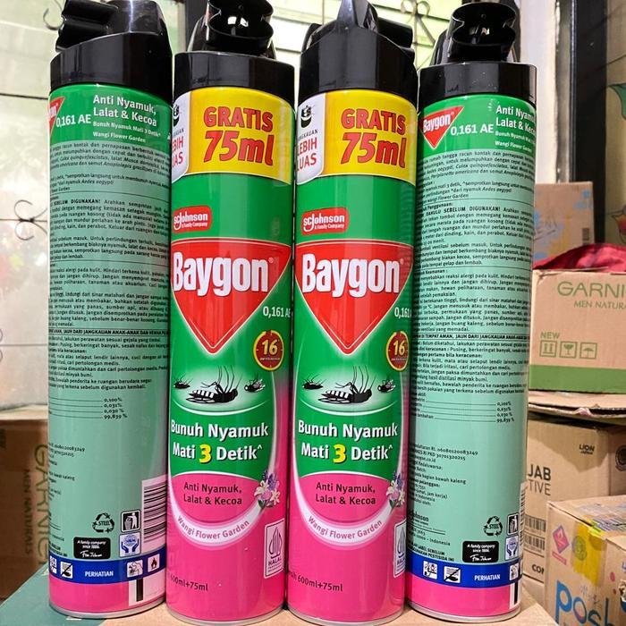 ` baygon flower garden 600ml