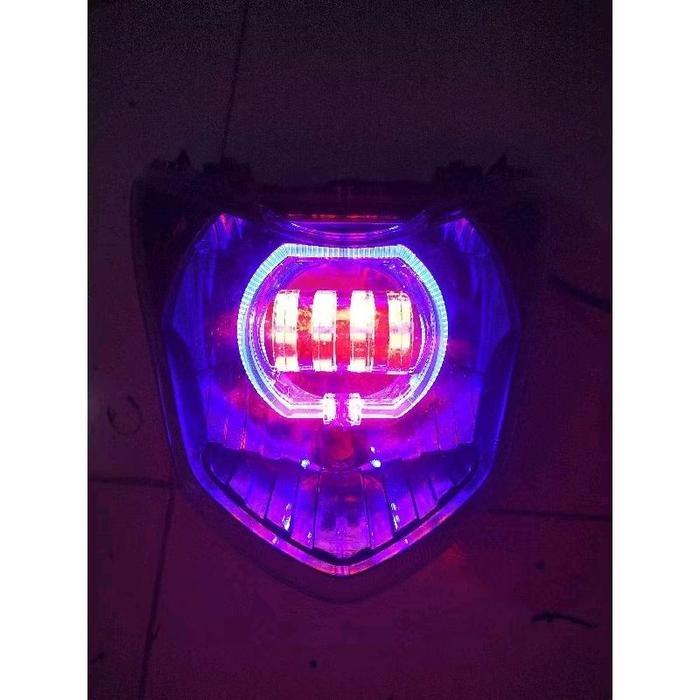 refektor set verza 150 custom biled verza 150 lampu depan verza