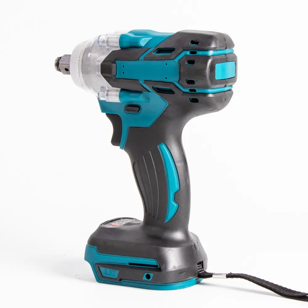 . Rechargeable Brushless Wrench 520N. M Torque Electric Impact 1/2 -