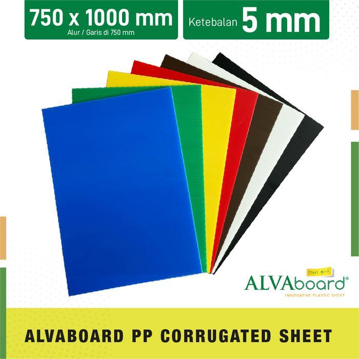 Promo Alvaboard Lembaran Ukuran 100X75 Cm Tebal 5 Mm Tersedia 7 Varian Warna