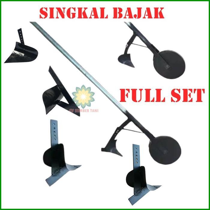 ALAT BAJAK TANAH KOMPLIT - SINGKAL BAJAK URUK PUPUK SINGKAL LAKER FULSET