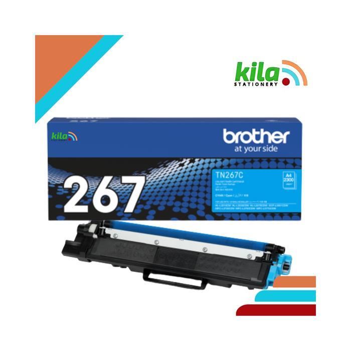 Toner Brother TN - 267 Cyan for DCP-L3551CDW MFC-3750 MFC-3735CDN
