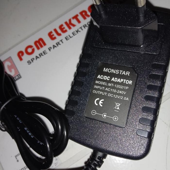 ADAPTOR 12V 2A PSU POWER SUPPLY 12 VOLT 2 AMPERE