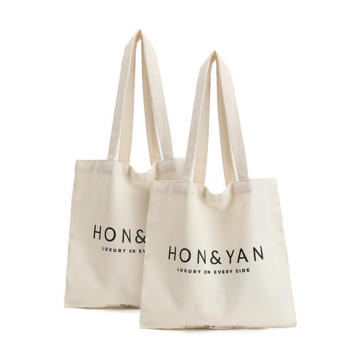 TERMURAH HONYAN Tas ToteBag Branded Ori Tas Wanita Canvas Tote bag Kampus Tas Sekolah Tas Honyan