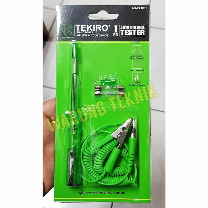 NEW TEKIRO DC AUTO VOLTAGE TESTER / TESTPEN / TESPEN / TES PEN 6 - 24 VOLT