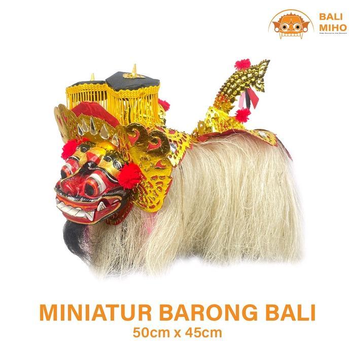Pajangan Barong Bali - Pajangan Barong - Dekorasi Barong - Miniatur Barong