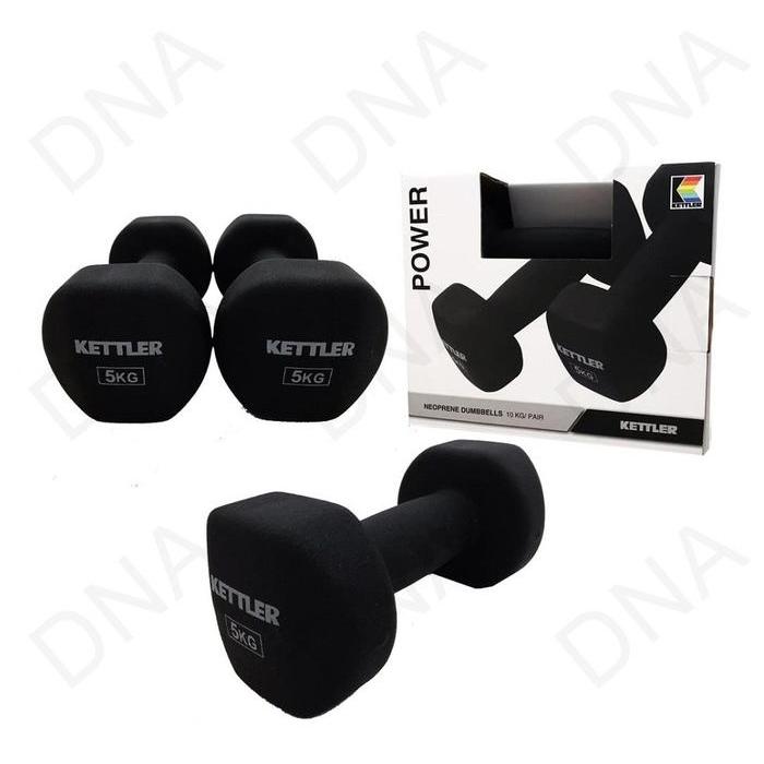 Dumbell Neoprene 10KG/PAIR / Barbel (2 x 5KG) KETTLER - ORIGINAL
