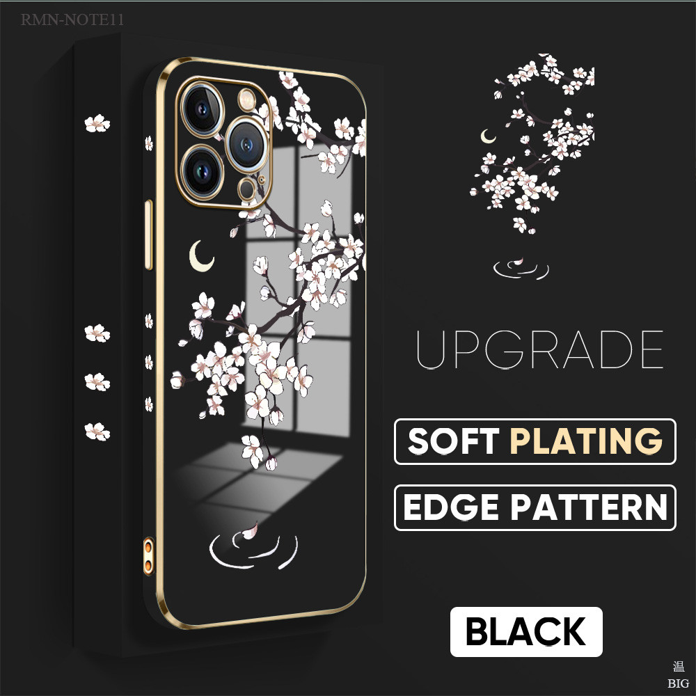Casing Frame Berkilau Pelindung Lensa Frame Berkilau Pelindung Lensa Penuh Dengan Bunga Untuk For Xi