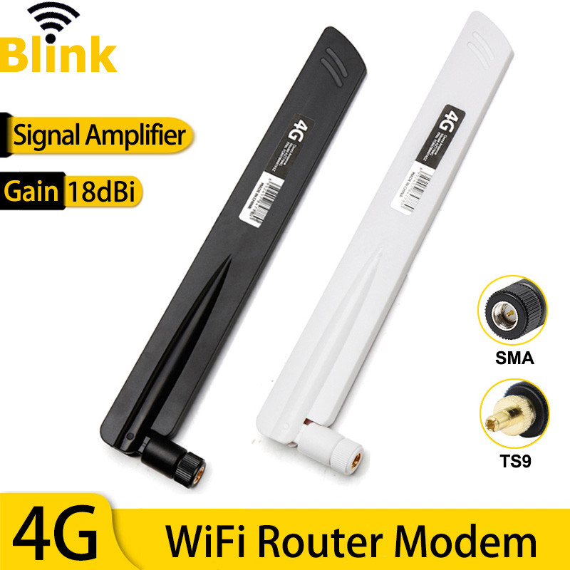 4G LTE Omni Antenna Booster GSM 2G 3G Mobile Signal Amplifier WiFi External Antenna TS9 for Router M