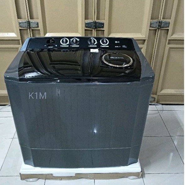 Mesin cuci LG 2 tabung 10 kg P1000RTM P-1000RTM