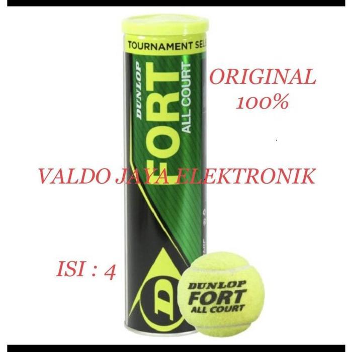 Bola Tenis Dunlop Fort Isi 4 Tennis Ball Dunlop Fort