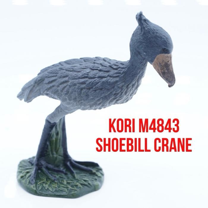 KORI Shoebill Bird Burung Bangau Paruh Sepatu Burung Raksasa Balaeniceps Rex Mainan Figure Binatang