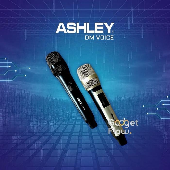 Mikrofon Mic Dynamic Ashley Dm Voice Karaoke Live Kabel 5 Meter Original