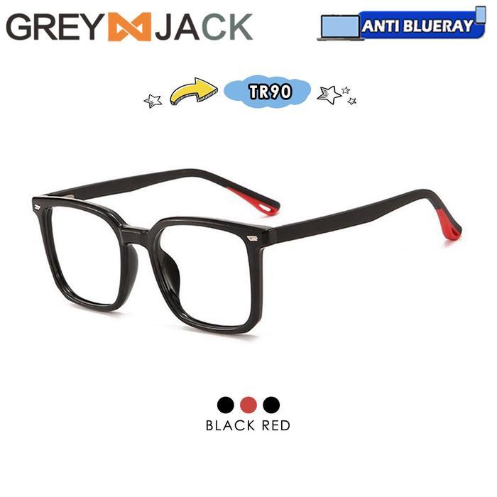 ORIGINAL Grey Jack Kacamata Anak Antiradiasi Blueray TR90 Kotak 5365 READY STOCK