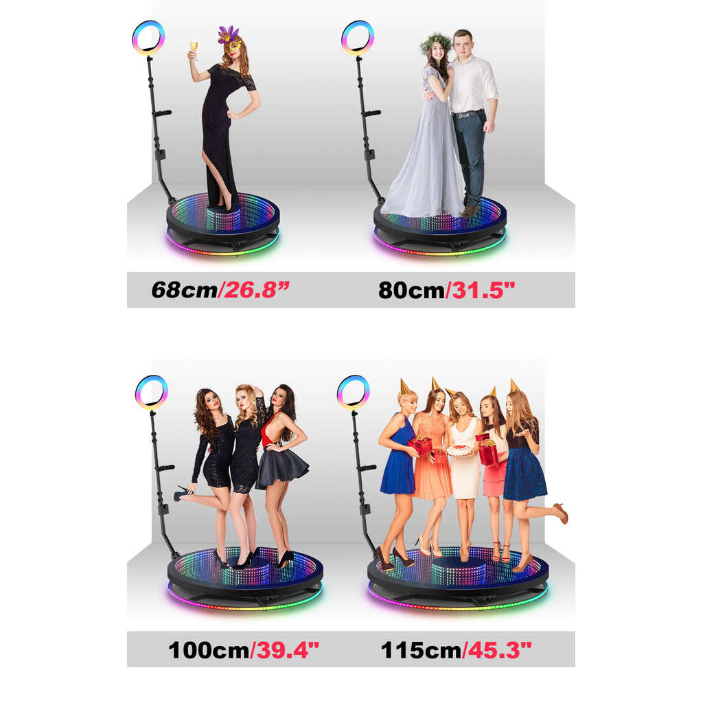 . Automatic Camera 360 Photo Booth Turning 360 Photobooth -